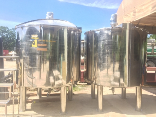 ถังมิกซ์ 4,000 ลิตร พร้อมเครื่องกวน ถังมิกซ์ 4,000 ลิตร พร้อมเครื่องกวน