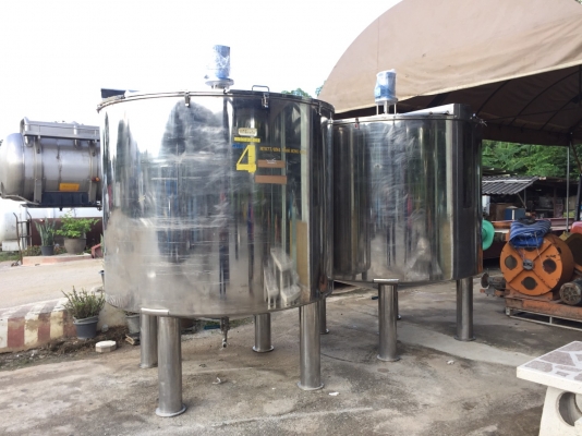 ถังมิกซ์ 4,000 ลิตร พร้อมเครื่องกวน
