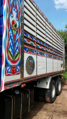 ขาย HINO 344 พ่วงแม่ลูก กระบะเนียมคอกเกษตรดั๊ม อู่ ซีทีทรัค รถปี 57