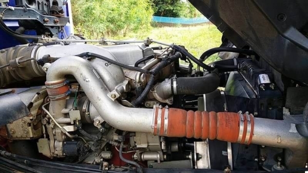 ขาย HINO 344 พ่วงแม่ลูก กระบะเนียมคอกเกษตรดั๊ม อู่ ซีทีทรัค รถปี 57