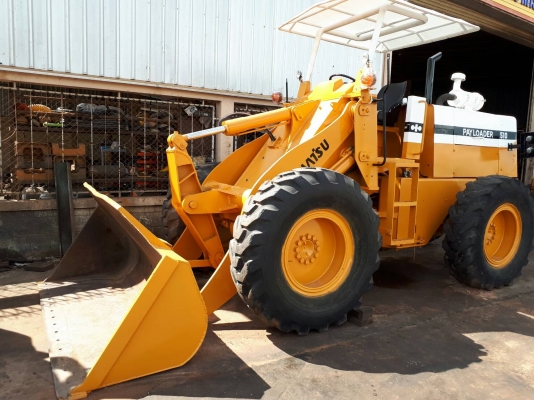 ขาย รถตัก KOMATSU 510 กรองเดี่ยว เช็คระบบใหม่ทั้งคัน เครื่องดี เกียร์ดี ปั้มแรงทำงานคล่องตัว