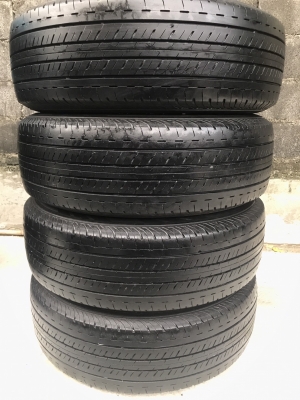 ล้อแม็ก Toyota Vigo Champ พร้อมยาง Bridgestone 215-65-16 ปี 15