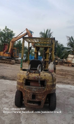 สินค้าเก่านอก ขายถูกด่วนๆรถยก FORK LIFT MITSUBISHI -FG20 ยกได้ 2 ตัน ,เสาสูง 4 เมตร/ 3ท่อน ,เกียร์ทอร์ค/ ราคาเพียง 99,000 บาท สนใจติดต่อ 0819337688