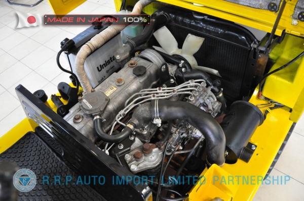 ขายรถโฟล์คลิฟท์มือสอง KOMATSU รุ่น FD15L-50409 นำเข้าจากประเทศญี่ปุ่น 100\% ไม่เคยใช้งานในไทย