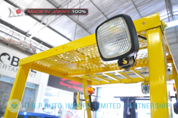 ขายรถโฟล์คลิฟท์มือสอง KOMATSU รุ่น FD15L-50409 นำเข้าจากประเทศญี่ปุ่น 100\% ไม่เคยใช้งานในไทย