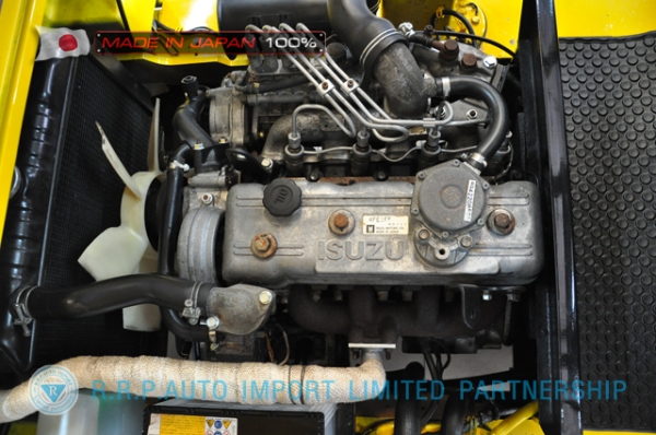 ขายรถโฟล์คลิฟท์มือสอง KOMATSU รุ่น FD15L-50409 นำเข้าจากประเทศญี่ปุ่น 100\% ไม่เคยใช้งานในไทย