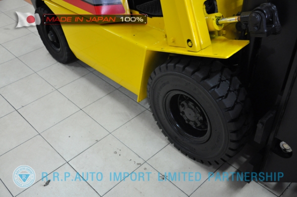 ขายรถโฟล์คลิฟท์มือสอง KOMATSU รุ่น FD15L-50409 นำเข้าจากประเทศญี่ปุ่น 100\% ไม่เคยใช้งานในไทย