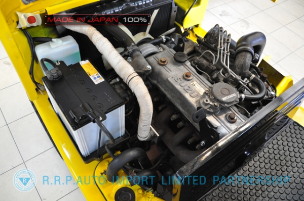 ขายรถโฟล์คลิฟท์มือสอง KOMATSU รุ่น FD15L-50409 นำเข้าจากประเทศญี่ปุ่น 100\% ไม่เคยใช้งานในไทย