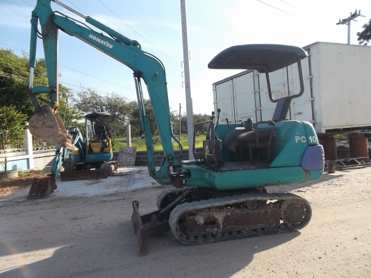 ขายรถขุดเล็กKOMATSU PC 10-7 S/no. 27443 เก่านอก