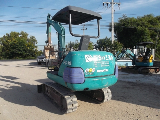 ขายรถขุดเล็กKOMATSU PC 10-7 S/no. 27443 เก่านอก