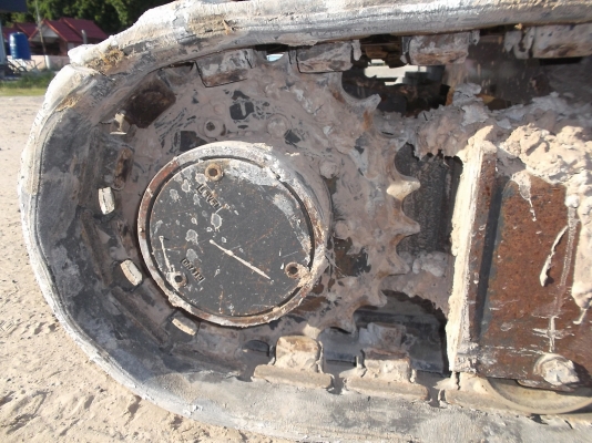 ขายรถขุดเล็กKOMATSU PC 10-7 S/no. 27443 เก่านอก