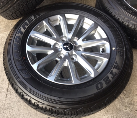 ล้อแม็กป้ายแดงปี17 มิตซูบิชิ นิวไตรตั้นพลัส 6รู139 ขอบ17 พร้อมยางป้ายแดง 245-65-17