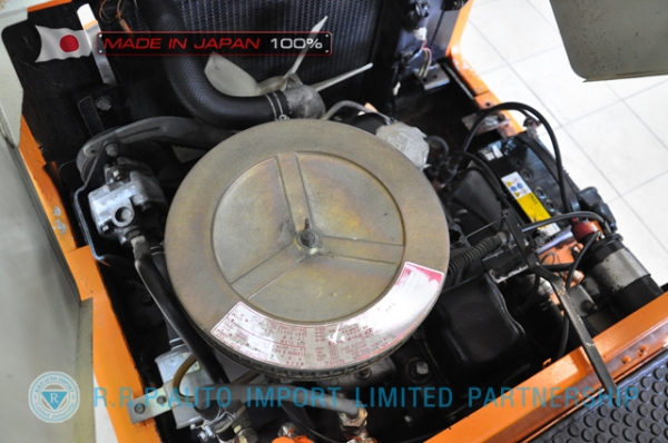 ขายรถโฟล์คลิฟท์มือสอง TOYOTA รุ่น 2FG9-58253 นำเข้าจากประเทศญี่ปุ่น 100\% ไม่เคยใช้งานในไทย