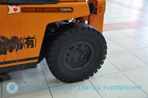 ขายรถโฟล์คลิฟท์มือสอง TOYOTA รุ่น 2FG9-58253 นำเข้าจากประเทศญี่ปุ่น 100\% ไม่เคยใช้งานในไทย