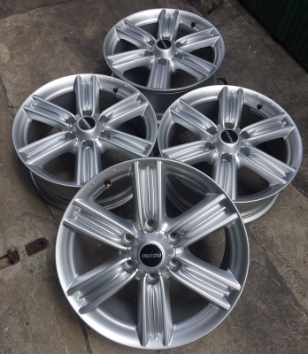 แม็กป้ายแดง ISUZU D-MAX BLUE POWER ขอบ 18