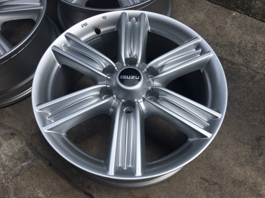 แม็กป้ายแดง ISUZU D-MAX BLUE POWER ขอบ 18