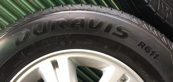 ล้อแม็ก ISUZU D-MAX 1.9 BLUE POWER ขอบ 15 พร้อมยาง 215-70-15 ปลายปี 15