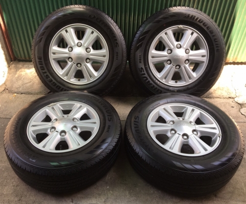 ล้อแม็ก ISUZU D-MAX 1.9 BLUE POWER ขอบ 15 พร้อมยาง 215-70-15 ปลายปี 15