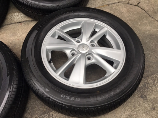 ล้อแม็ก Toyota Avanza ขอบ15 พร้อมยาง Bridgestone 185-65-15