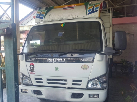 รถอีซูซุ 6 ล้อดั้ม NPR 130 แรงม้า ปี 51. , ( รถวิ่ง 4x,xxx กม. ) สนใจติดต่อ 081 - 6079515