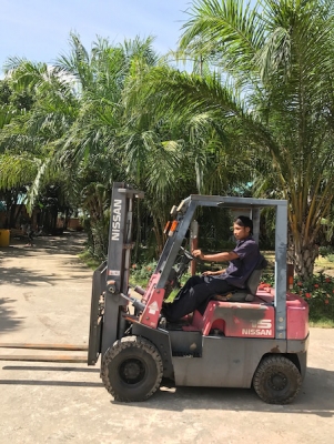 ขายFORKLIFT NISSAN FG15 สุดสวย(1.5ตัน) เสา3เมตร สวยเดิมจากญี่ปุ่น ยังไม่เคยใช้ในไทย 125,000เท่านั้น!!