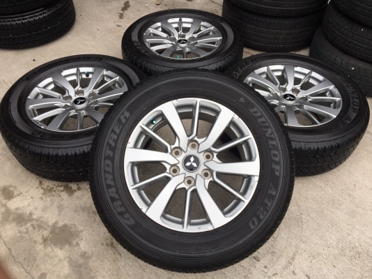 ล้อแม็ก Mitsu Pajero ขอบ 18 พร้อมยาง 265-60-18