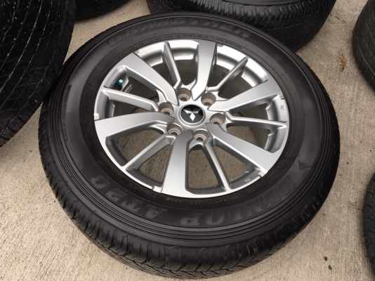 ล้อแม็ก Mitsu Pajero ขอบ 18 พร้อมยาง 265-60-18