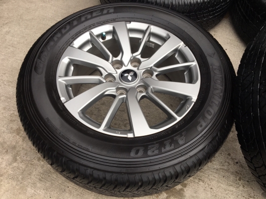 ล้อแม็ก Mitsu Pajero ขอบ 18 พร้อมยาง 265-60-18