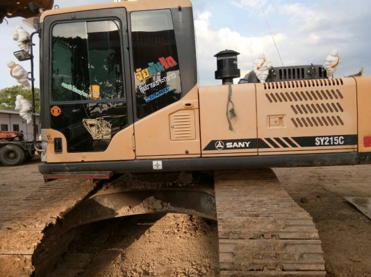 ขออณุญาติขายรถ SANY  SY215Cเอกสารเล่มไฟฟ้าครบชั่วโมง 9000กว่าพร้อมใช้พร้อมโอนราคา 1450000 สนใตติดต่อ 0853224877-0988930465