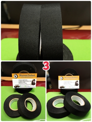 ขายเทปผ้าพันสายไฟชนิดพิเศษทนต่อการฉีกขาดและหลุดร่อนสูง