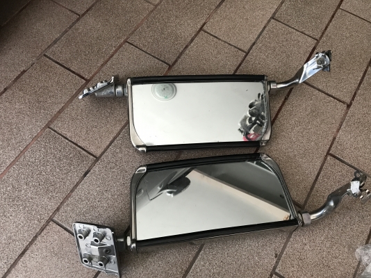 กระจกมองข้าง คอนวอย เก่าญี่ปุ่นเเท้สภาพสวยคู่ละ