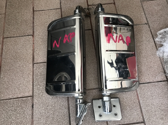 กระจกมองข้าง คอนวอย เก่าญี่ปุ่นเเท้สภาพสวยคู่ละ