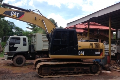 ขาย!! >>> CAT 320D เล่มทะเบียน เดิมๆ <<< เบอร์ติดต่อ 098-7155789