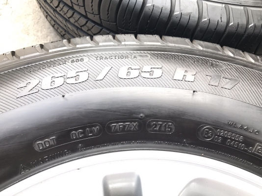 ยาง มิชลิน 265-65-17 ปี15
