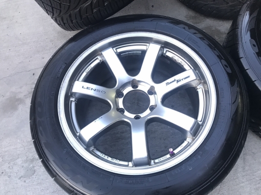 แม็ก Lenso RT7 ขอบ 20 พร้อมยาง NITTO 265-50-20 ปี16