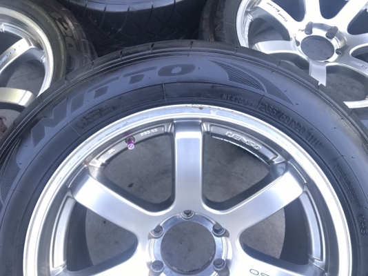 แม็ก Lenso RT7 ขอบ 20 พร้อมยาง NITTO 265-50-20 ปี16