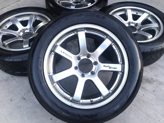 แม็ก Lenso RT7 ขอบ 20 พร้อมยาง NITTO 265-50-20 ปี16