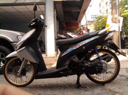 ขออนุญาติขาย Honda Click Tune Up มือเดียว สีเทาดำ ขออนุญาติขาย Honda Click Tune Up มือเดียว สีเทาดำ