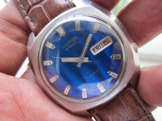 +++++ SEIKO หน้าน้ำเงินทูโทน +++++