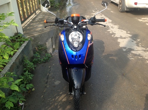 ขายfinoสีดำน้ำเงินส้มปี2555