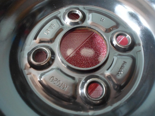 กระทะเหล็ก15"4รู100 (พิเศษ กว้าง 6" หายาก) 4วง ขาย1,500บ.