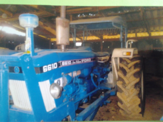 ขายรถไถ FORD 6600 เครื่อง T3 เอกสารเล่มทะเบียน ใบมีดไทเฮงหลี ผาน 7 CMT