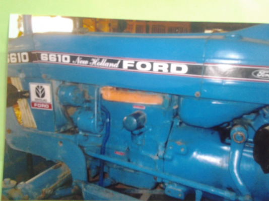 ขายรถไถ FORD 6600 เครื่อง T3 เอกสารเล่มทะเบียน ใบมีดไทเฮงหลี ผาน 7 CMT