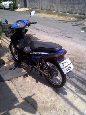 ขาย honda wave110i สีน้ำเงิน ปี53 ถูกๆ 21900 บาท