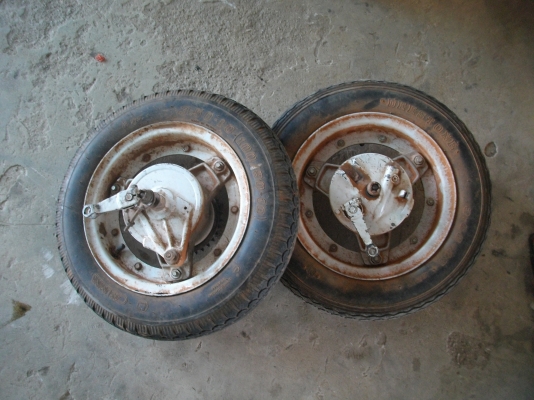 ชุดล้อชาลีทั้งชุด ใช้งานได้เลย กระทะไม่มีผุ