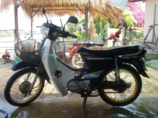 ดรีมคุรุดำ ล้อแดง ทะเบียนโอน เดิม ๆ สวย ๆ