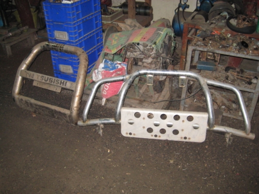 ขายเหมาอะไหล่ถูกๆกันชนถังลมปากแตรนอกสภาพดี