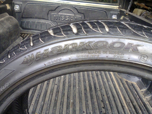 ขายยาง 205/40/17 ฮํนกุก ปี07 2เส้น 700 ขายยาง 205/40/17 ฮํนกุก ปี07 2เส้น 700