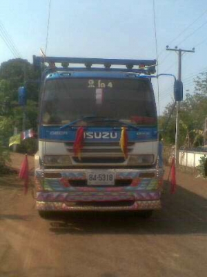 ขายรถสิบล้อดั้มพ่วงแม่-ลูก ISUZU DECA 270