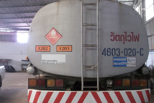 NISSAN  UD 177แรงม้า ถังบรรทุกน้ำมันเอกสารเล่มทะเบียน